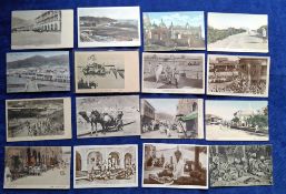 Postcards, Aden, 130+ cards showing harbours, views, native dwellers, Signal Station, town, Camel