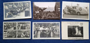 Postcards, Newspapers Social History, 10 cards, Evening News RP Factory Scenes (3), Daily
