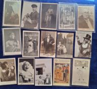 Postcards, Circus and Shows, 90 cards to include Ringling Bros. and Barnum & Baily Circus Unloading,