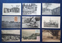 Postcards, Ethiopia, 27 cards mainly views / social history, including Street Scenes at Dire