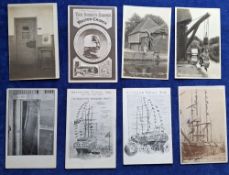 Postcards, Crime & Punishment, 46 cards including several Convict Ship related, many Village Stocks,