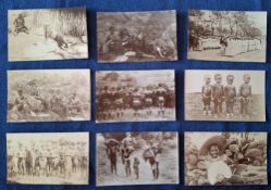 Postcards, South Africa Zulu Social History, 35 cards; RP's by Sapsco (18, including lady