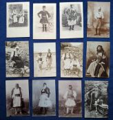 Postcards, Social History National Types, 32 cards mainly from Crete, Sardinia & Turkey (a few are