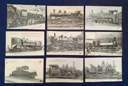 Postcards, France, 70 cards depicting French Locomotives from various regions, some cards have