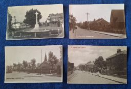 Postcards, London & Home Counties, 20 cards, including Westbourne Grove / Queens Road, London Bridge