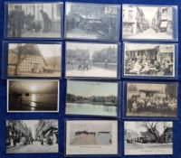 Postcards, Belgium, a selection of approx. 140 cards, RPs printed and artist drawn to include