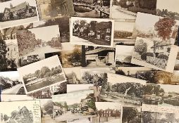 Postcards, Berkshire, a selection of approx. 47 cards, the majority RPs with Pangbourne, Sonning and