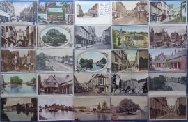 Postcards, Devon, a collection of approx. 63 cards, mainly Totnes, Devonport and Plymouth with