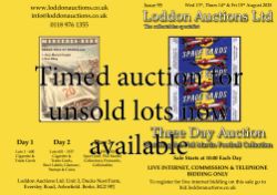 Collectables - August Timed After Sale
