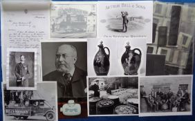 Breweriana, photographs and advertising. A selection of whisky items to include Bell's Whisky (New