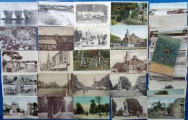Postcards, Scilly Isles and Southampton etc, a selection of approx 85 cards to include docks, street