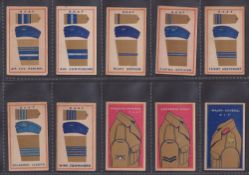 Trade cards, Australia, Sweetacres, Australian Fighting Force badges 37/52 (gen gd a few fair)