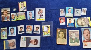 Trade cards, selection of cards covering 3 different players, from many series, Omar Sivori (7 + 1