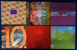 Stamps, GB QEII collection of 15 year books 1984-1998 complete with UM stamps