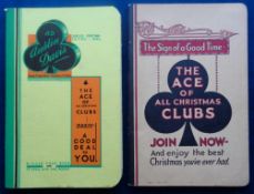 Advertising, 2 Austin Davis Christmas Club Catalogues, 1 circa 1930 (64 pages) and 1 1935 (120