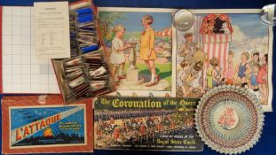 Advertising and Other Collectables to include boxed L'Attaque military game (lid damaged), a Players