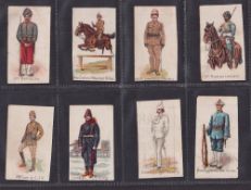 Trade cards, Clarnico, Colonial Troops, 8 cards all with sectional advertisement backs 2nd