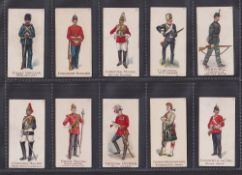 Cigarette cards, Gallaher, Types of the British Army (set 50 cards) mixed backs, 36 Three