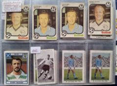 Cigarette / trade cards, Football, approx. 200 cards in part sets and odds including IPC My