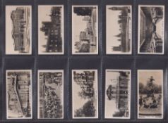 Cigarette cards, 3 sets; Pattreiouex Real Photographs of London (standard sized, 54 cards), CWS