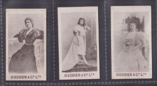 Cigarette cards, Hudden Beauties HUMPS (Blue scroll backs), 3 cards Handbook reference H222 pictures
