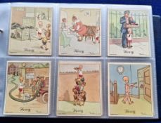 Cigarette cards, J Wix Henry, approx. 400 large sized cards, majority are 3rd 4th & 5th series, some