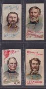 Cigarette cards, USA, Duke's, Histories of Generals (Booklets), four booklets, Genl. G.E. Pickett,
