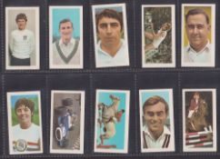 Trade cards, Barratt Famous Sportsmen (set 50 cards plus all 11 variation cards for numbers 7, 13,