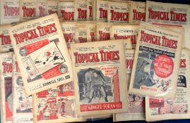 Football magazines, Topical Times a collection of approx. 100 issues with dates ranging between