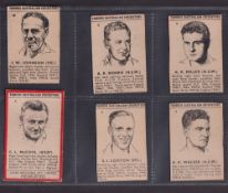 Trade cards, Australia, Lever Bros., Famous Australian Cricketers (package issue), 12 cards nos 2,