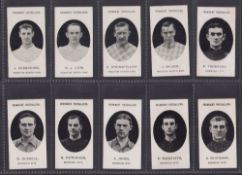 Cigarette cards, Taddy Prominent Footballers (no footnote), 10 cards Preston North End (4,