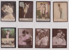 Cigarette cards, Noth Africa, a collection of 102 cards, Actresses & Beauties, all 'M' size, many