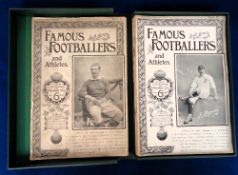 Famous Footballers & Athletes, weekly magazine edited by C.W. Alcock & Rowland Hill, 1890's. Set