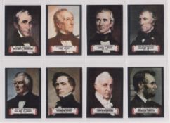 Trade cards, USA. Kellogg's, Presidential Series (set 38 cards) including Abraham Lincoln (number
