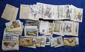 Trade cards, approx. 225 cards, all bird related, part sets and odds including Diamant (approx.
