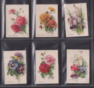 Trade silks, My Weekly, Lucky Flowers, 'M' size (set, 6 silks) (vg)