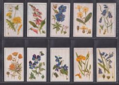 Cigarette cards, E Robinson & Sons, Wild Flowers (set 25 cards) (gd)