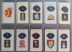 Cigarette cards, 7 sets, Churchman Famous Cricket Colours, Drapkin Australian & English