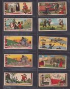 Trade cards, Italy, Chocolat Tobler, a collection of 76 standard size cards (a few with slight