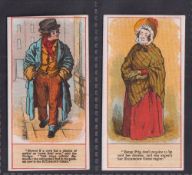 Cigarette cards, USA, Allen & Ginter, Dickens' Characters Burlesqued, backs headed 'Allen & Ginter',