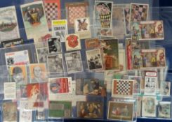 Cigarette & trade cards, Chess, a themed collection of approx. 90 cards all relating to Chess &