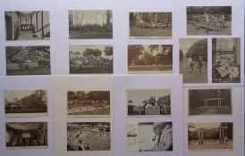 Postcards, Scouts, a collection of 60+ cards, and 1 programme of The Scouts Association Principal