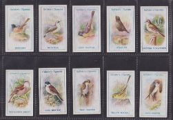 Cigarette cards, Gallaher British Birds by George Rankin (set 100 cards) (gd)