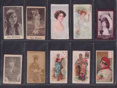 Cigarette cards, India, a collection of 89 type cards & inserts, all issued by Indian Tobacco