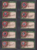 Cigarette cards, Taddy, Autographs (set, 25 cards) (a few slight edge knocks, mostly gd) includes