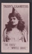 Cigarette card, Taddy, Actresses, Collotype, type card, Miss Westlake (gd) (1)