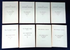 Football reference books, The Football League, The Competitions of Seasons 1931-32 to 1938-39 (
