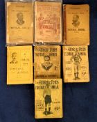 Athletic News Annuals, seven original editions for 1891, 1896, 1897, 1904/05, 1919/20, 1921/22 &