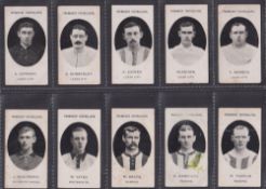 Cigarette cards, Taddy Prominent Footballers (With Footnote), 41 sub-standard cards, various