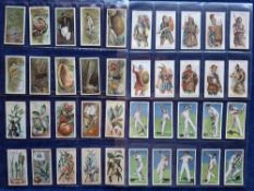 Cigarette cards, Player's 15 standard sized sets, Useful Plants & Fruits, Cricketers 1930,